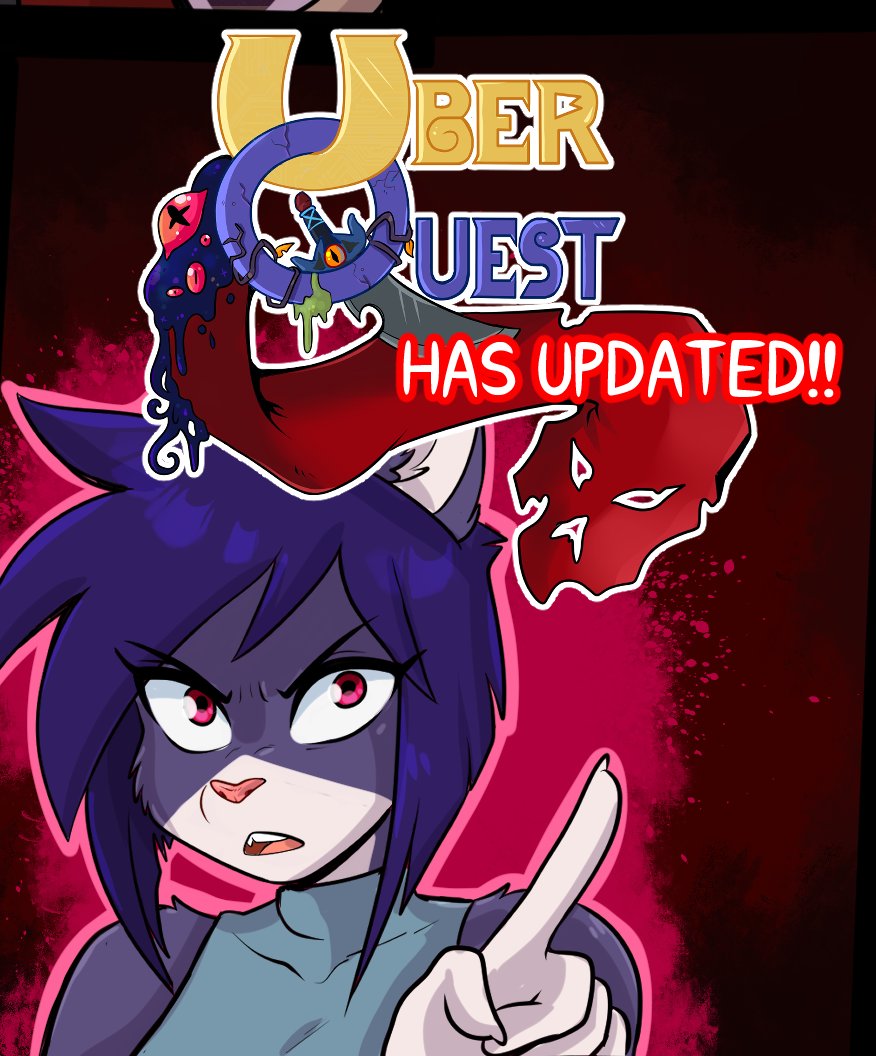 Fissure
★UberQuest has Updated!★ 
Links are in the replies.▼ 
#uberquest #webcomics #furry