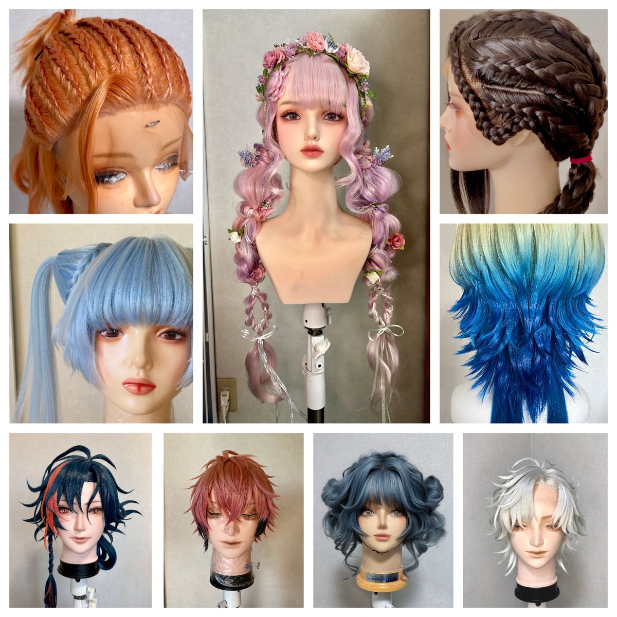 すぱげってぃーオーダーウィッグ ウィッグの作り方をまとめた本を作ろうかと思うんだけどどんなことが