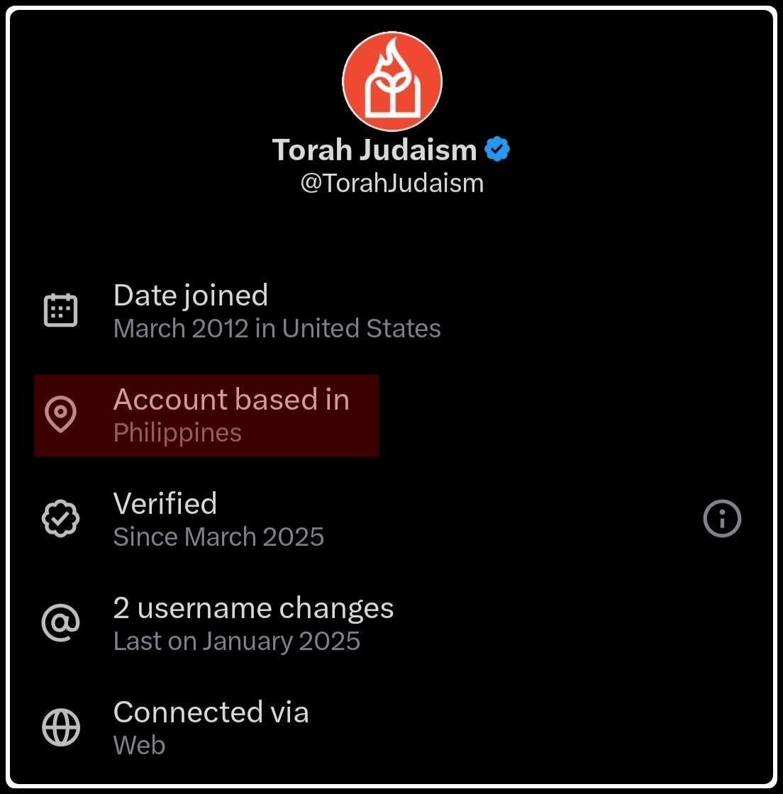 HuntersOfNazis's tweet image. Account: “Torah Judaism!”
Account slogan: “Anti-Zionist Jews!”

Account base: Philippines. 🤡