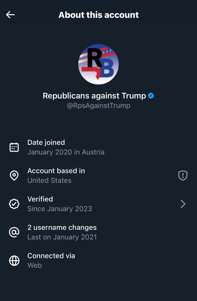 KingHenryV1386's tweet image. @RpsAgainstTrump isn’t even American. He’s using a VPN