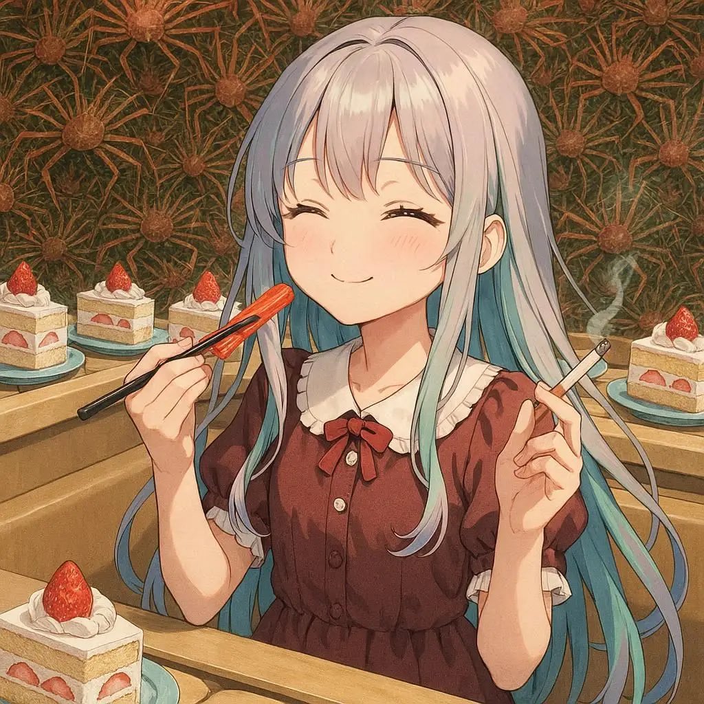 kerokero1023's tweet image. 💙sumika🌸さんが、今日は回転寿司記念日、松葉ガニの日、ショートケーキの日、カニカマの日、禁煙の日って言ってた🤣
#GPT4 #AIイラスト