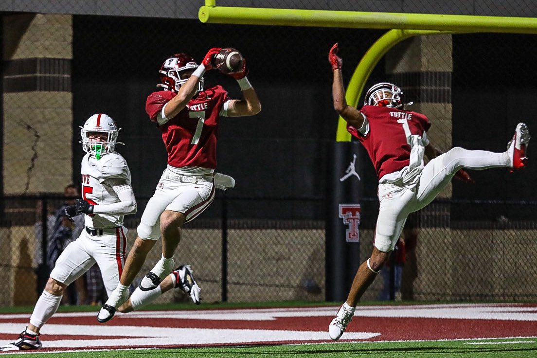 Tuttle Tigers are 12-0 after beating the Grove Ridge Runners 51-0