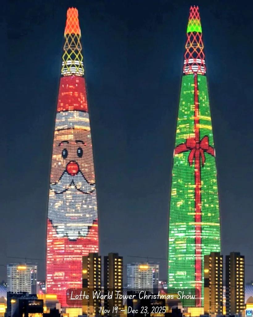 nyse_min's tweet image. 롯데월드 타워 🎄