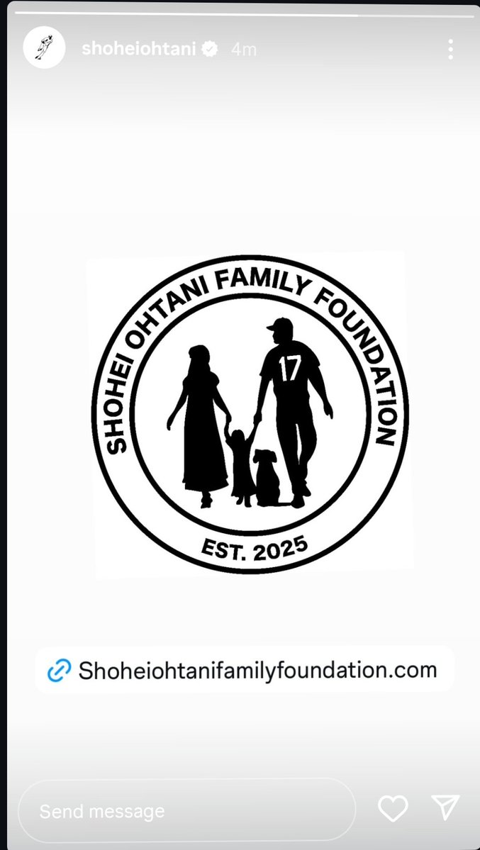 That's so cool that Shohei is starting his own foundation like the other players. Can't wait to see what they do! shoheiohtanifamilyfoundation.com