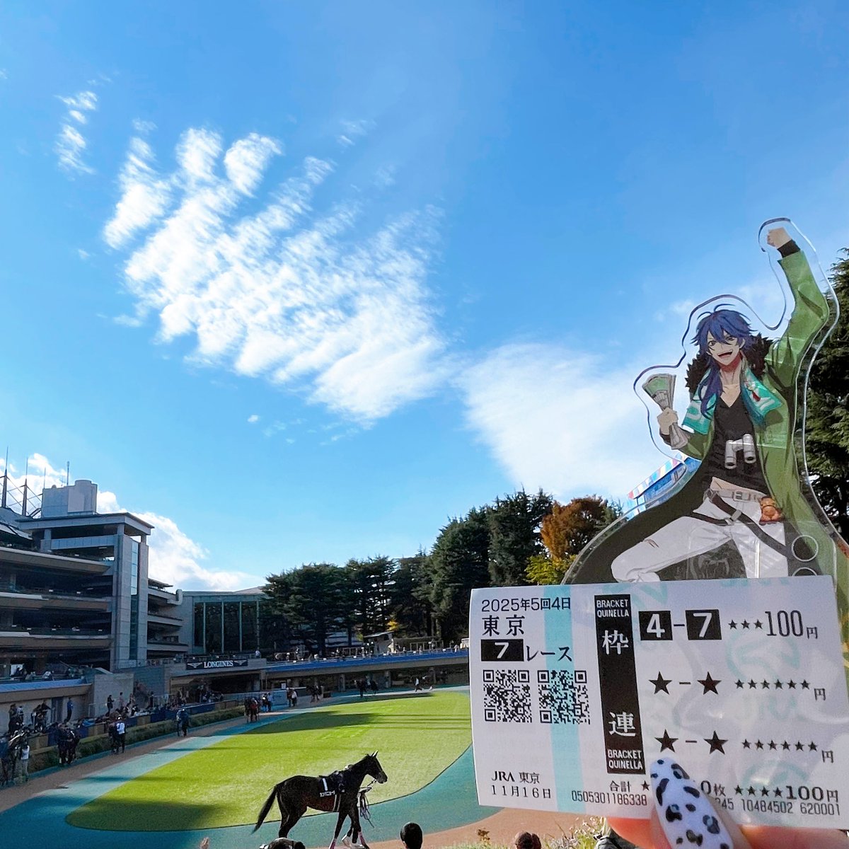 kuma_tkml21's tweet photo. 最近はﾋﾌﾟﾒｪにハマり、映画100回以上観たり、競馬場に行くなどしてます🏇 https://t.co/TIrteUUGGD