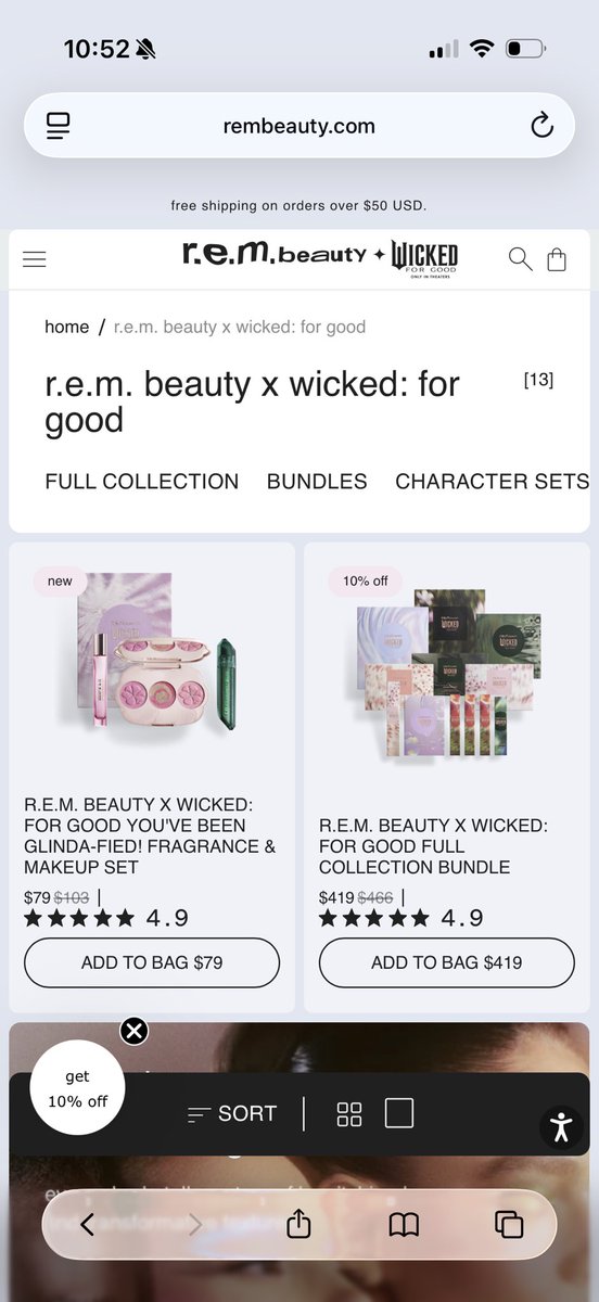 pismeof's tweet photo. มีใครสนใจพรี rem beauty มั้ยคะถ้าสั่งเกิด $150 ส่งมาไทยฟรีค่ะ ♡

#WickedForGoodth #wickedTH #ตลาดนัดwicked  #ตลาดนัดarianagrande #ตลาดนัดสากล https://t.co/A0b3lsPNLO