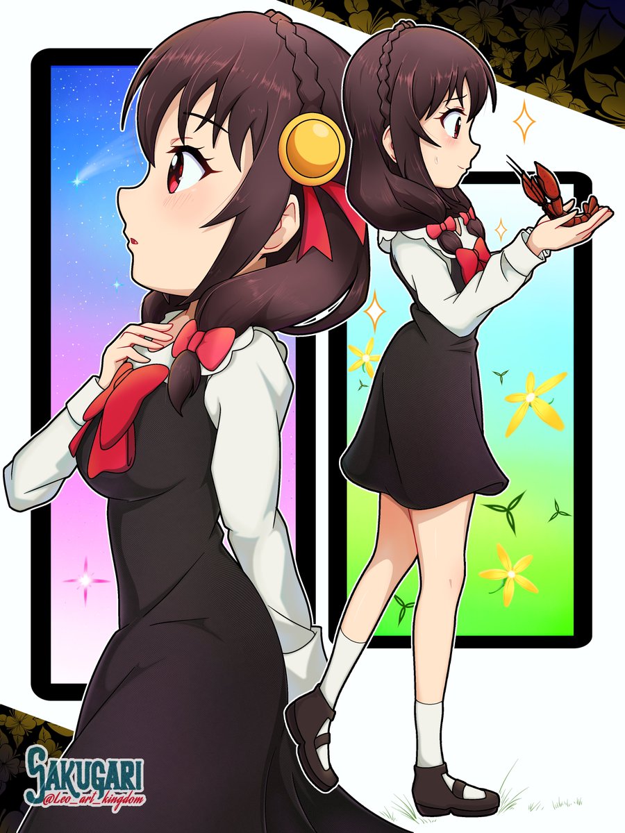 Sakugari_'s tweet image. 🌺🌻Yunyun🌻🌺
#ゆんゆん
#YunYun #Konosuba