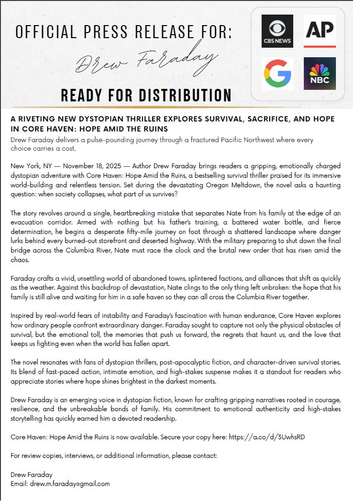 faraday_author's tweet image. Surprise, surprise.

#pressrelease #dystopian #FictionLovers 

drewfaraday.com/2025/11/21/pre…