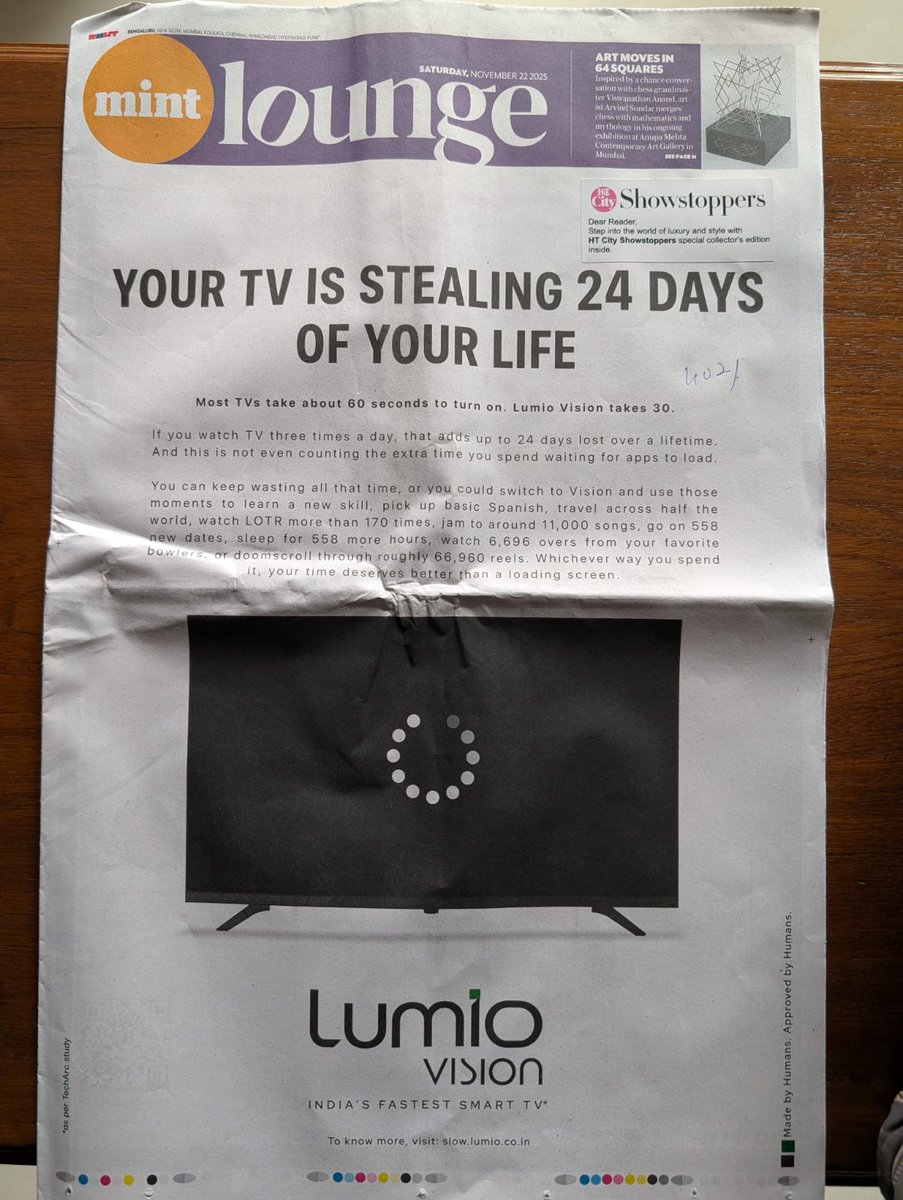 Starcommander10's tweet image. It feels so good to see this brand grow. Saw their ad on newspaper today 🫡