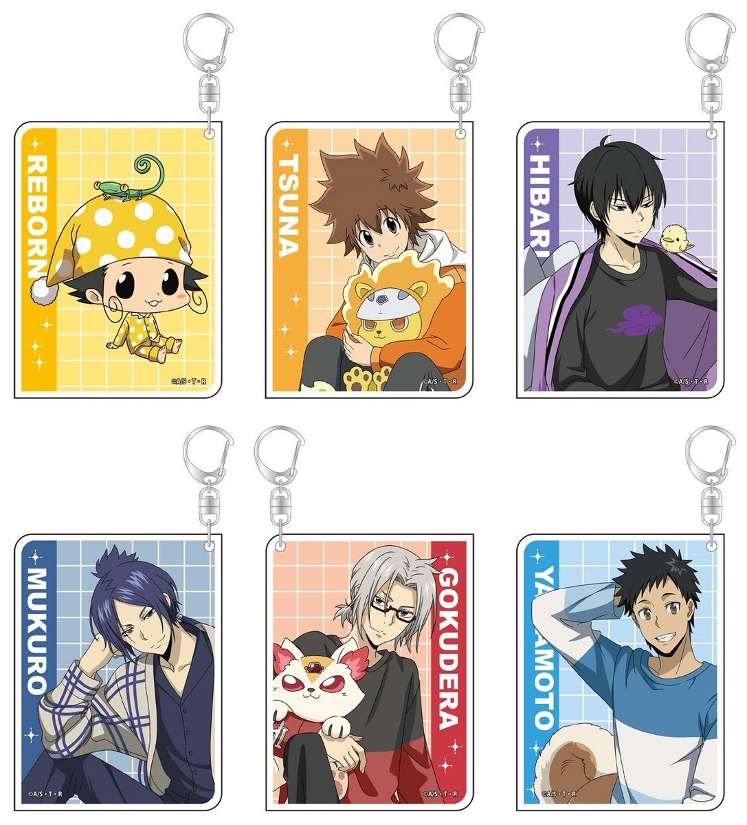 家庭教師ヒットマンREBORN アニメイトカフェ アクリルスタンド キーホルダー 家庭教師ヒットマンREBORN アニメイトカフェ アクリルスタンド
