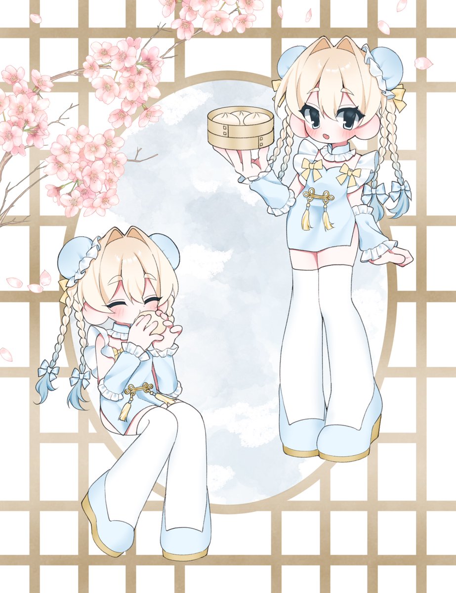 #OC #イラスト
チャイナ🌸