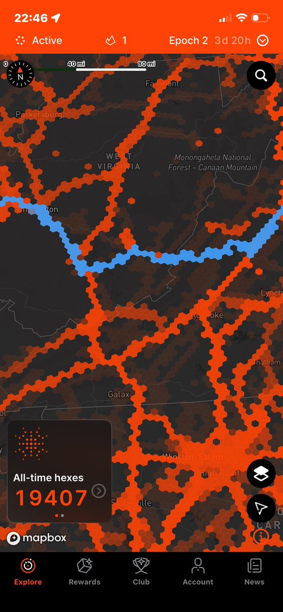 CryptoCoinLead's tweet image. Hey I really like this app called #375go - you get rewarded for auto-reporting network quality. Super easy.

Join me and get a bonus when you sign up!

app.375.ai/auth?invitatio…

#discovergo by @375ai_ 
Check out trip along the bottom of Appalachia today