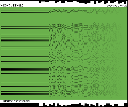 r_topisto's tweet image. #computerart #creativecoding #generativeart :
#bitcoin #blockchain 
LAST Block, Height : 924660
[ See more on topisto.net ]