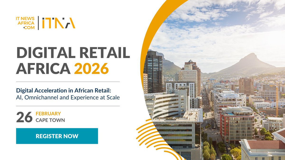 ITNewsAfrica's tweet image. The future of retail is digital — are you ready?
Join top retailers, eCommerce innovators &amp;amp; tech leaders at #DigitalRetailAfrica on 26 Feb, Cape Town.
💻 Register now &amp;amp; save 25% with code SAVE25@DRA 👉 digitalretailafrica.co.za