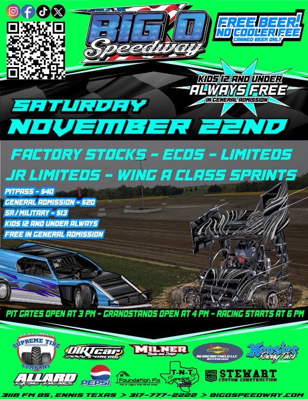 BIG O SPEEDWAY tweet media