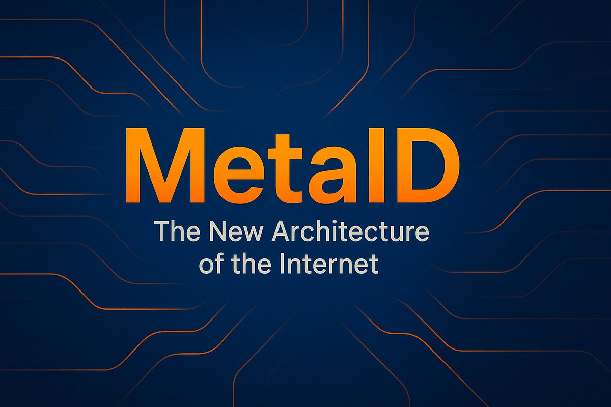 🌐 MetaID: The New Architecture of the Internet

MetaID doesn’t compete with chains — it rewrites how the internet works.
🔹 On-chain identity you own
🔹 MetaWeb: full on-chain internet
🔹 Teleport: cross-chain in one JSON line
🔹 IDChat: decentralized, on-chain chat