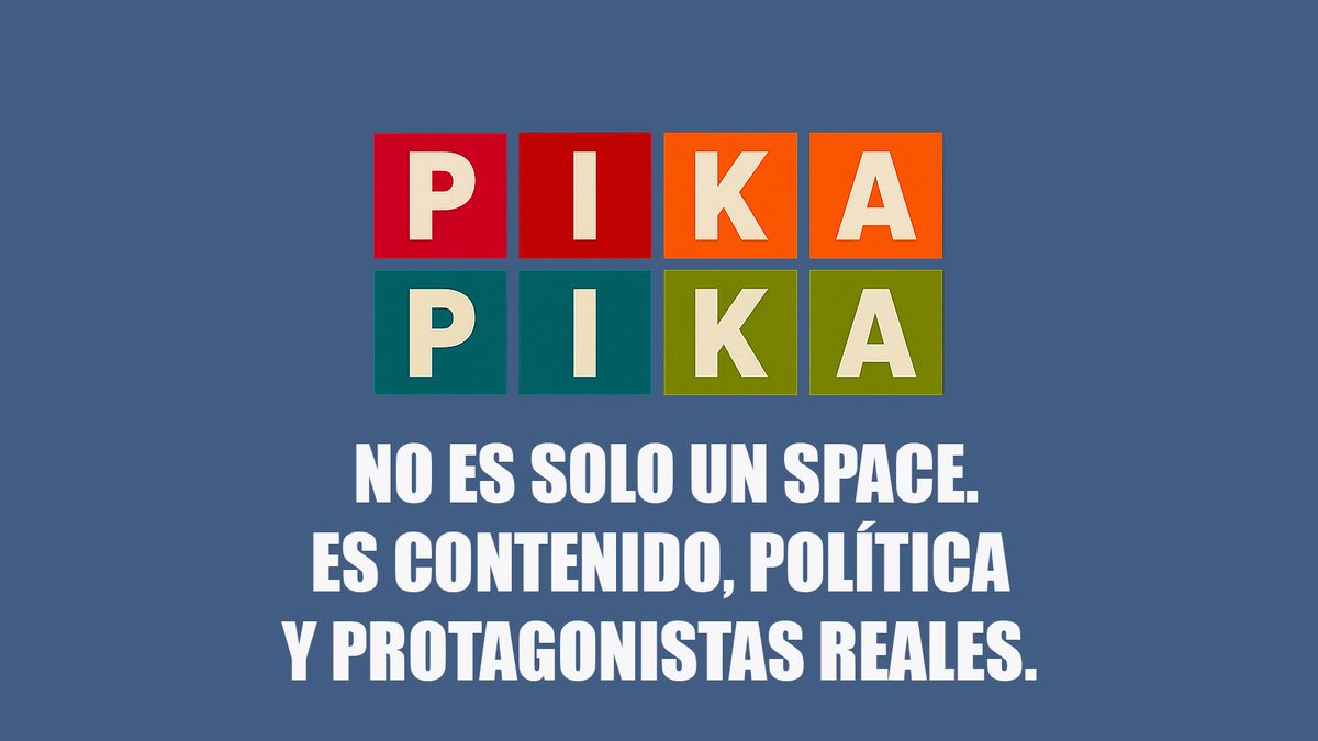 PIKAPIKAnacypop's tweet image. Sumate, participá y sé parte de esta nueva etapa.

Lo que se viene no es casual: 
es construido, pensado y necesario.