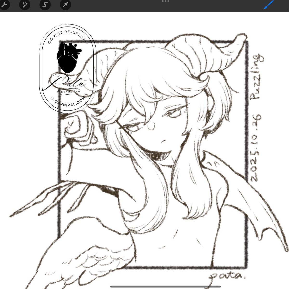 インクトーバー全部描き切ったら本にまとめたい
(なんとまだやっていたのである) 