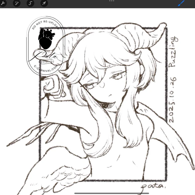 インクトーバー全部描き切ったら本にまとめたい
(なんとまだやっていたのである) 