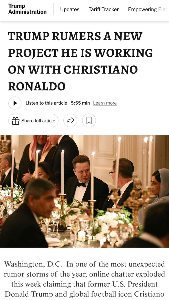 2GoatsCoin's tweet photo. More news articles talking about Trump and Ronaldo working together

This will be huge👀 https://t.co/YSDrsVzq9i
