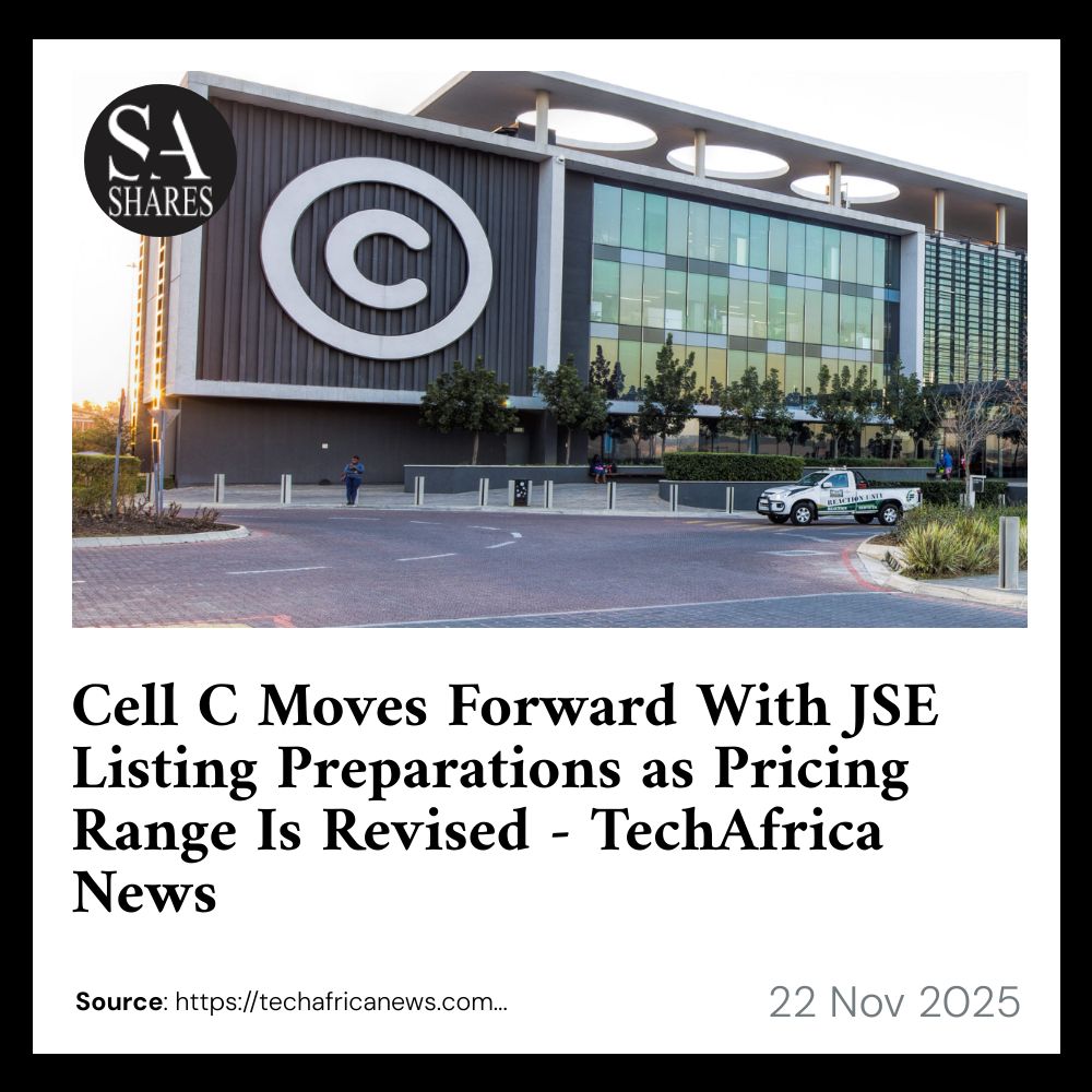SA_Shares's tweet image. #CellCListing #JSEUpdates #TechAfricaNews

Learn more how you can profit from trading breaking news - sashares.co.za
