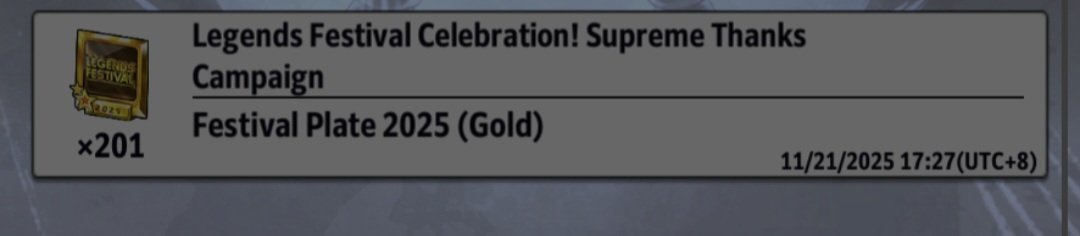 dj_4014's tweet photo. 201 gold plates and I spent 201,000 ccs #DBLF2025 https://t.co/d1k1TYZRbp