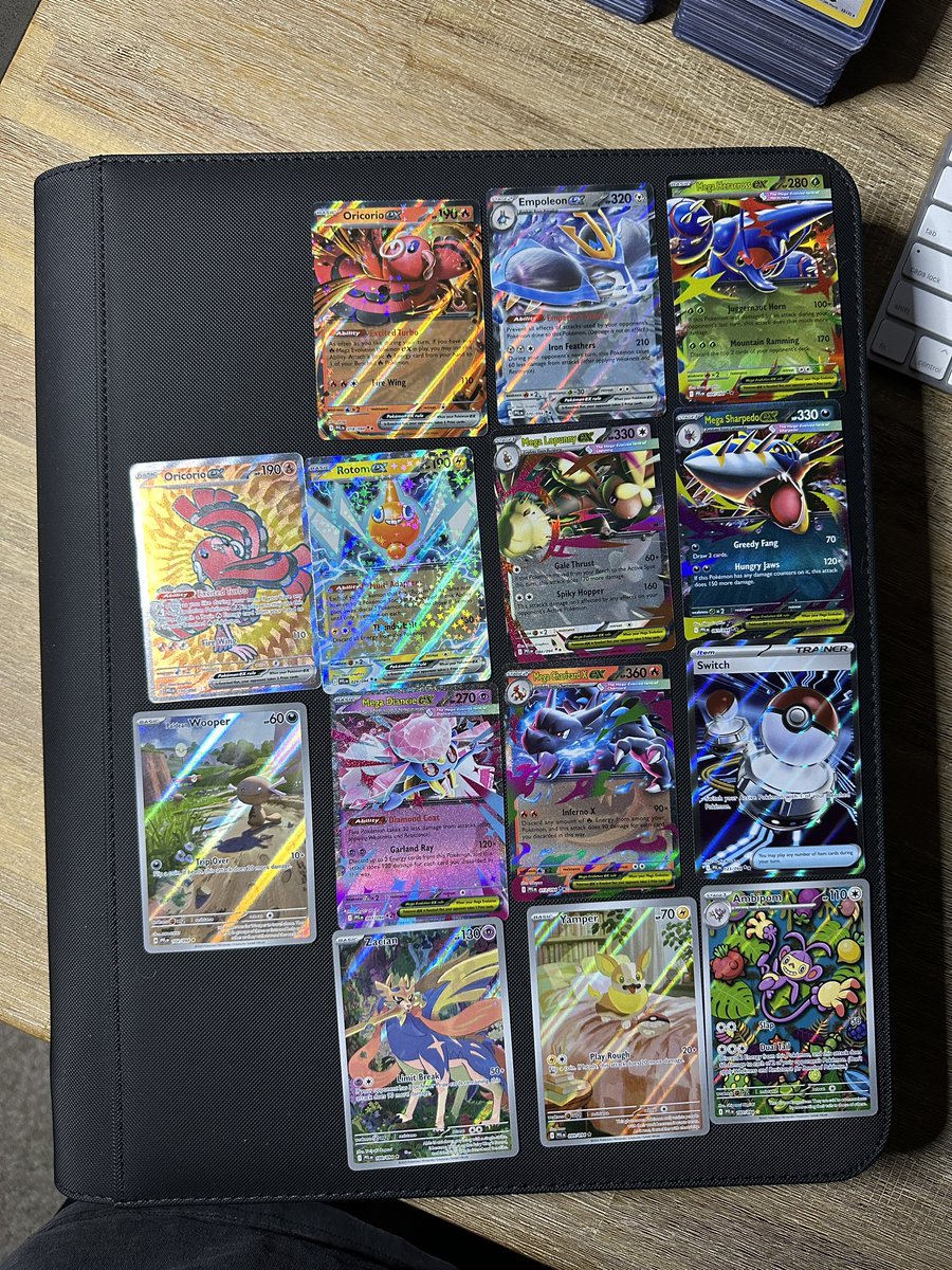 Got fucking cooked again man. 108 packs and still no luck. I’m gonna go ahead and add the ETB’s to the sealed collection &amp; maybe sell one.

“Pulled it from one sleeve pack” comments incoming. shut yo bitch asssss up 👋😂