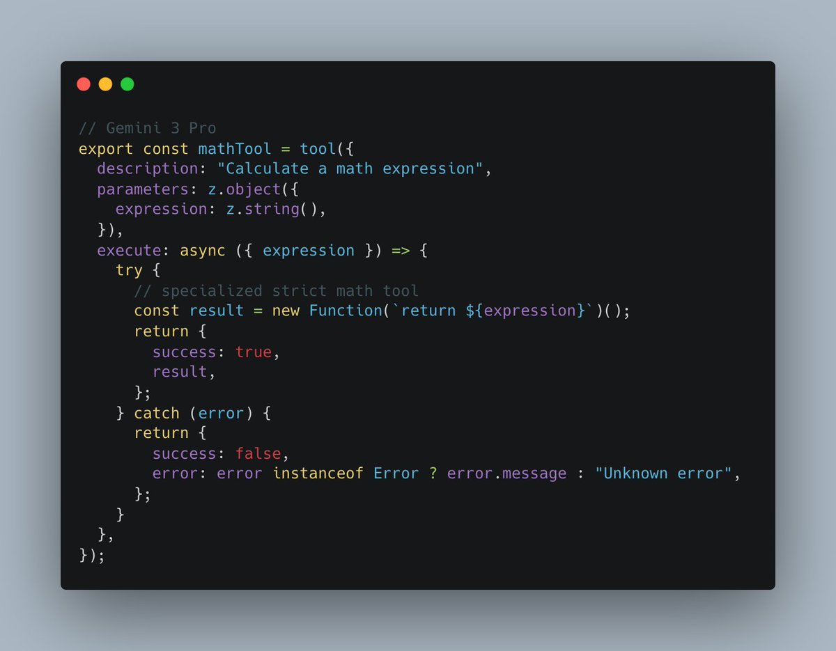 theo's tweet image. I&apos;ve been trying to find a way to describe the vibe difference between gpt-5.1-codex and Gemini 3 Pro. I think these code snippets highlight it pretty well