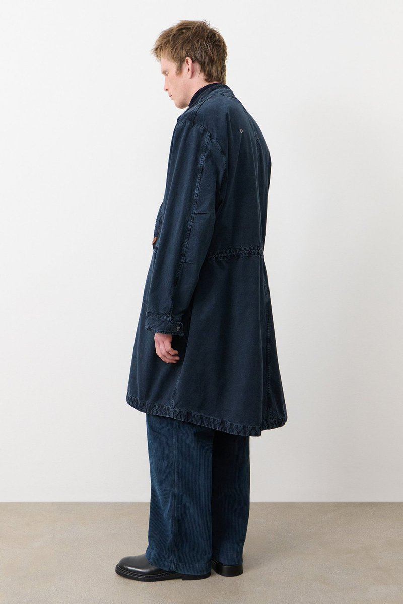 jakewoolf's tweet image. Our Legacy and CP Company teamed up on a bunch of good shit but this pigment dyed fishtail parka is the standout to me