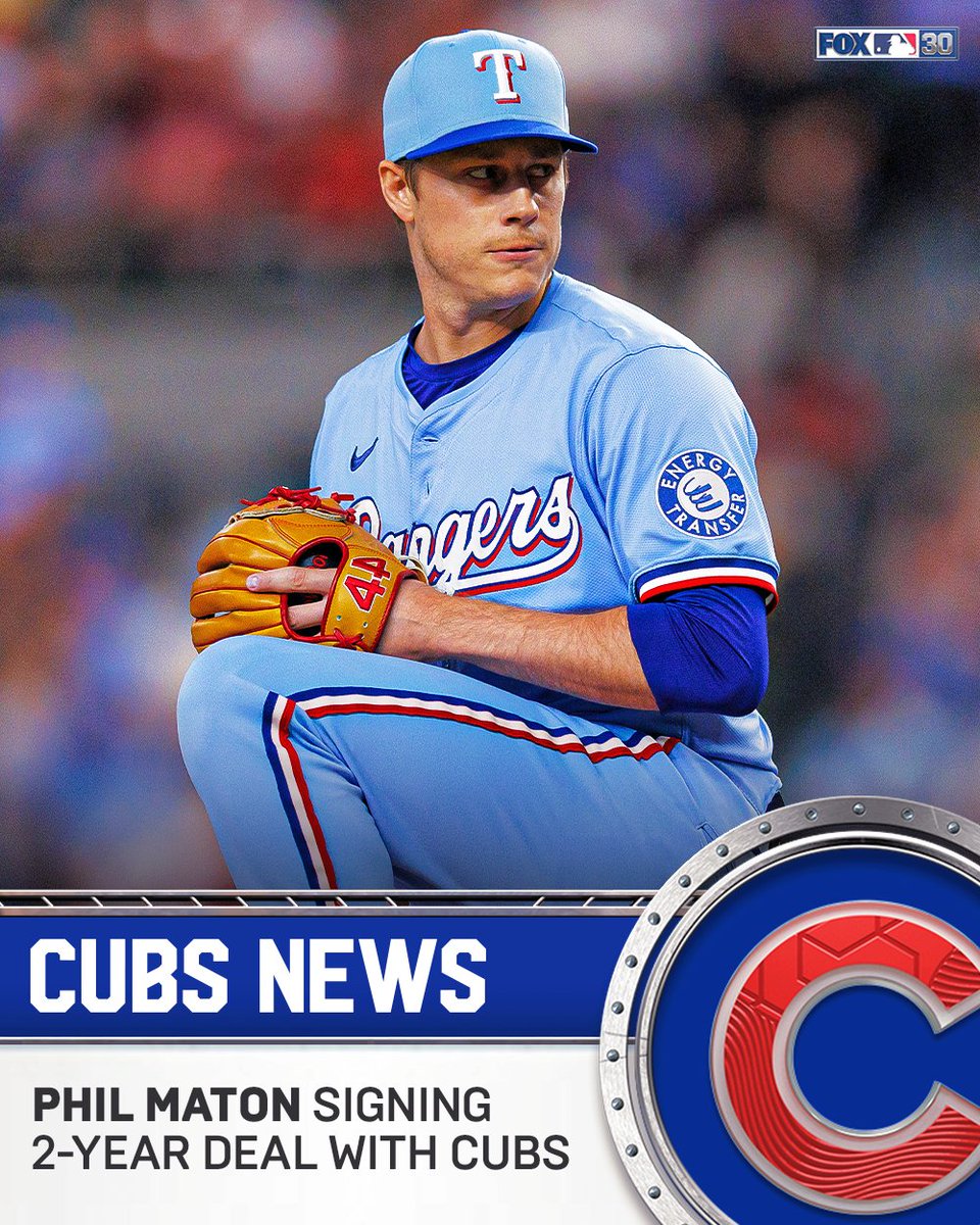 The Cubs are signing RHP Phil Maton to a 2-year contract with a 3rd year club option, per multiple reports. 