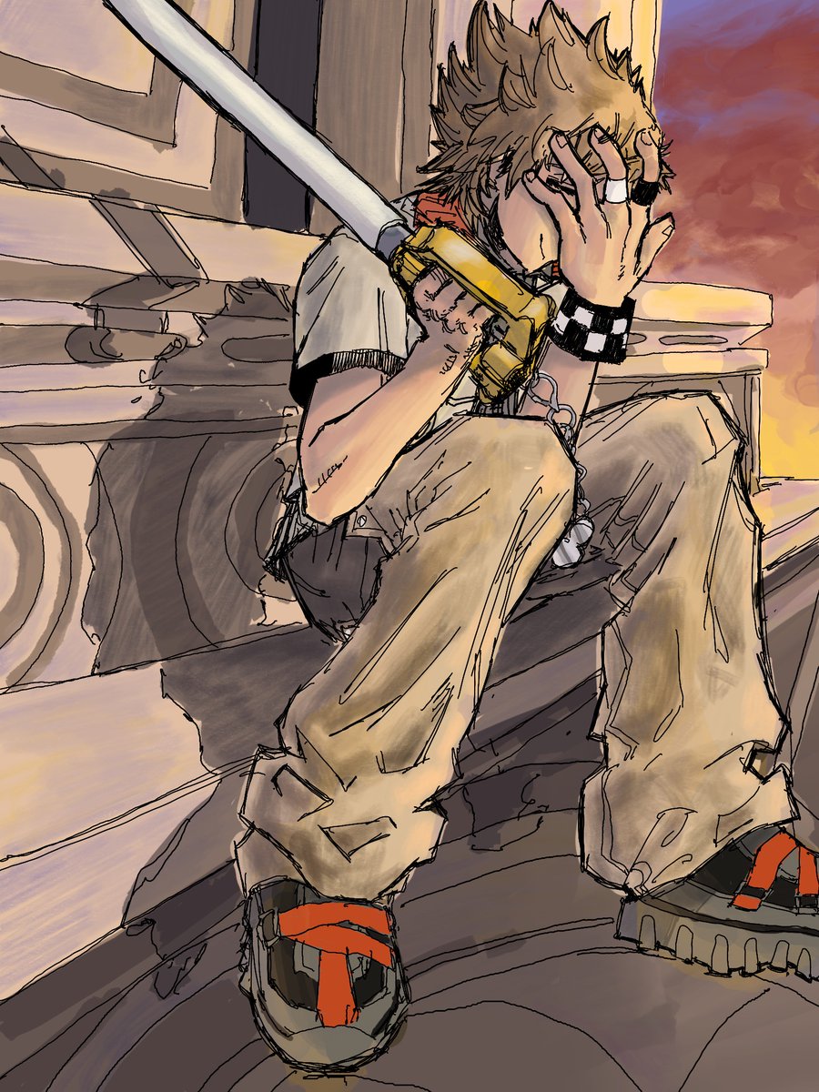 fleepk2's tweet photo. Roxas hitting that MJ pose #kingdomhearts #kingdomhearts2 https://t.co/KyvMx7Prbj