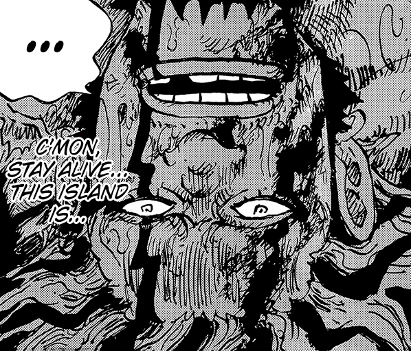 Leleo2211's tweet photo. Realising that Rocks could've survived if Whitebeard/Big Mom/Laido had stayed loyal and realised he was being posessed💔 https://t.co/MwUsv1SwSP
