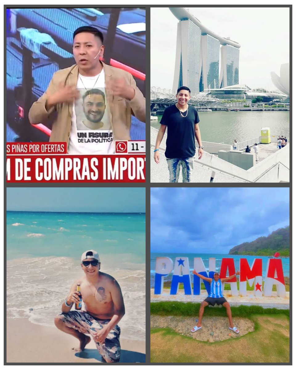 Argenpoirot's tweet image. El que salió hoy en Crónica atacando a Marra y defendiendo las villas voló en primera clase a Dubai y visitó Singapur, Colombia, Panamá y varios países más. 

Será gracias a lo que ahorra viviendo en un terreno USURPADO?

Mano derecha de Toti Flores y Larreta, que raro...