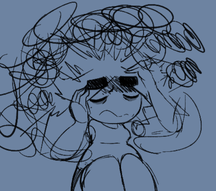 BeezyLoove's tweet image. making these vent draws relax me a bit, i hate overthinking