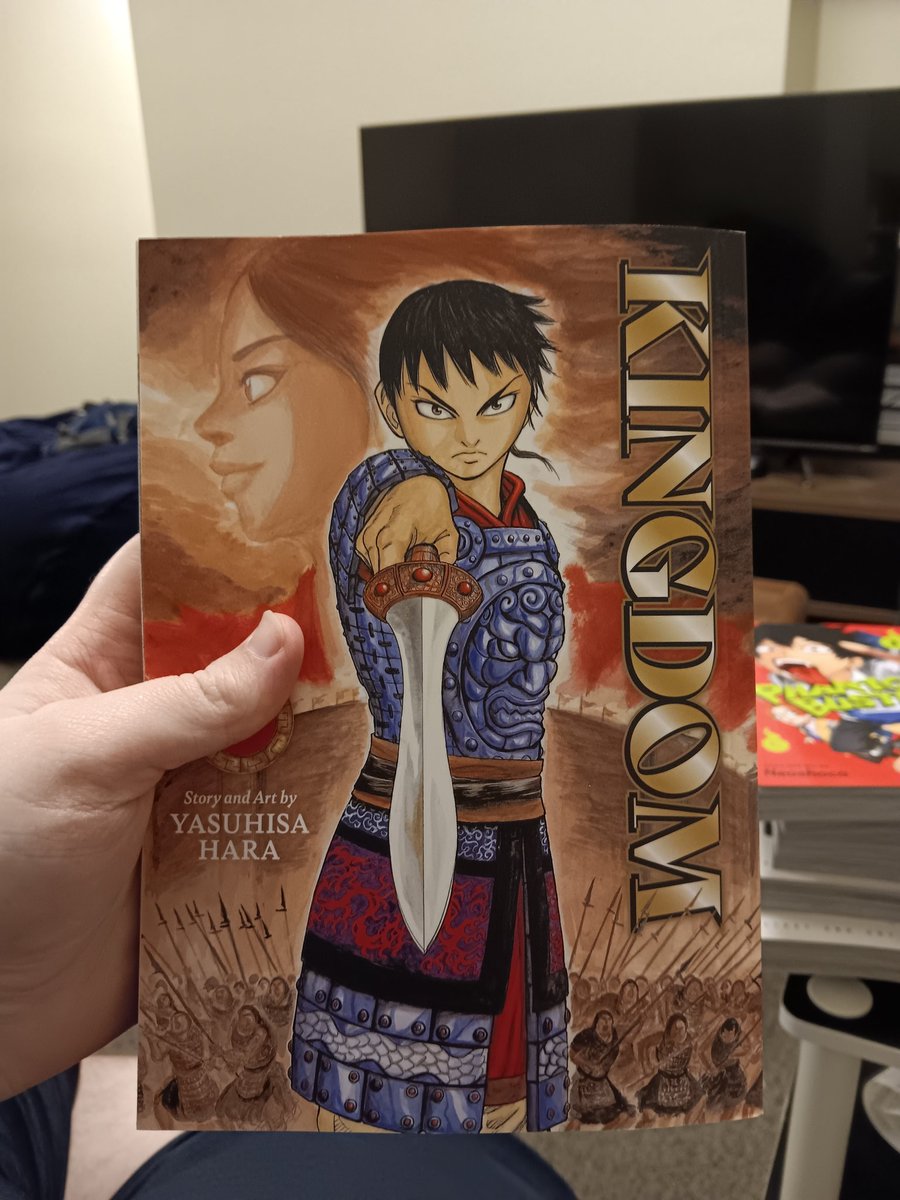 <a href="/KingdomIntel/">Kingdom Intel</a> It's incredible. Feels unreal to hold an English volume of Kingdom in my hands, and they did a great job.