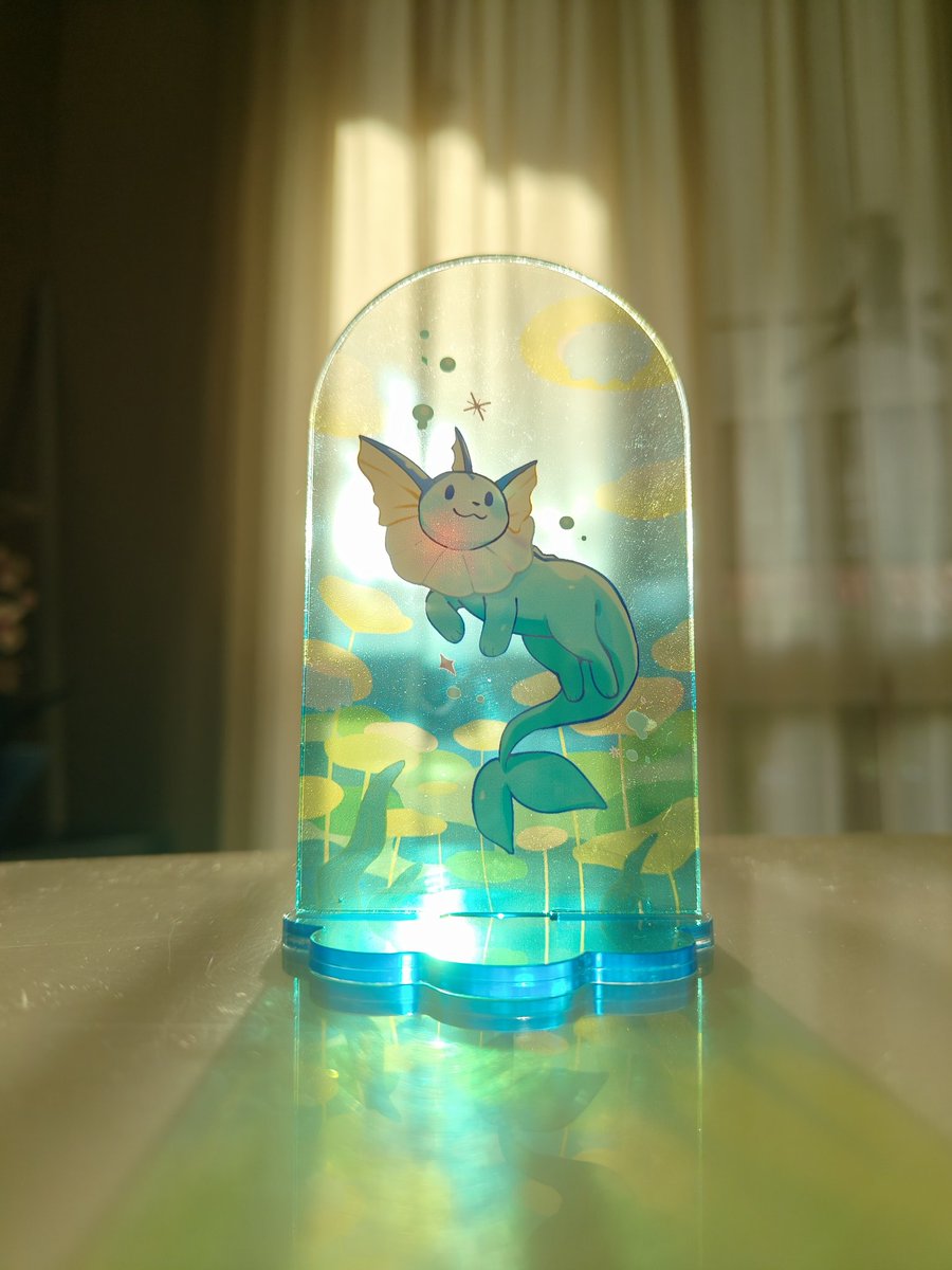 Satanewg's tweet image. More pics of my pkmn standees for #comicfiesta2025