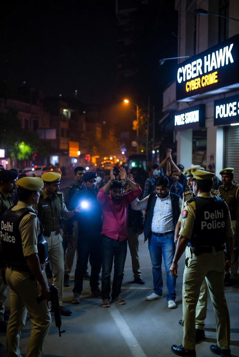 ऑपरेशन Cyber Hawk में 48 घंटों में 700+ साइबर क्रिमिनल पकड़े गए और ₹1,000 करोड़ की ठगी का खुलासा हुआ। अब हर शहर में 24×7 साइबर टीमें होना ज़रूरी है।
Weldone Delhi police 👍