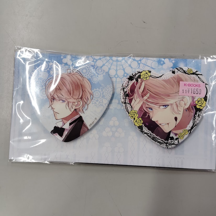 入荷情報】 「DIABOLIK LOVERS」缶バッジなど続々入荷！ #ディアラバ