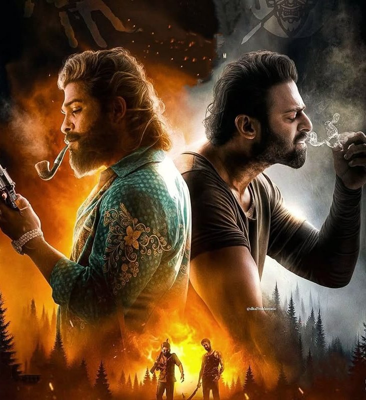 GetsCinema's tweet image. #Prabhas and #AlluArjun - THE ONLY SUPERSTARS - Who Created Highest INDIAN Box Office Records With of 1800 cr From Telugu Whose Next.