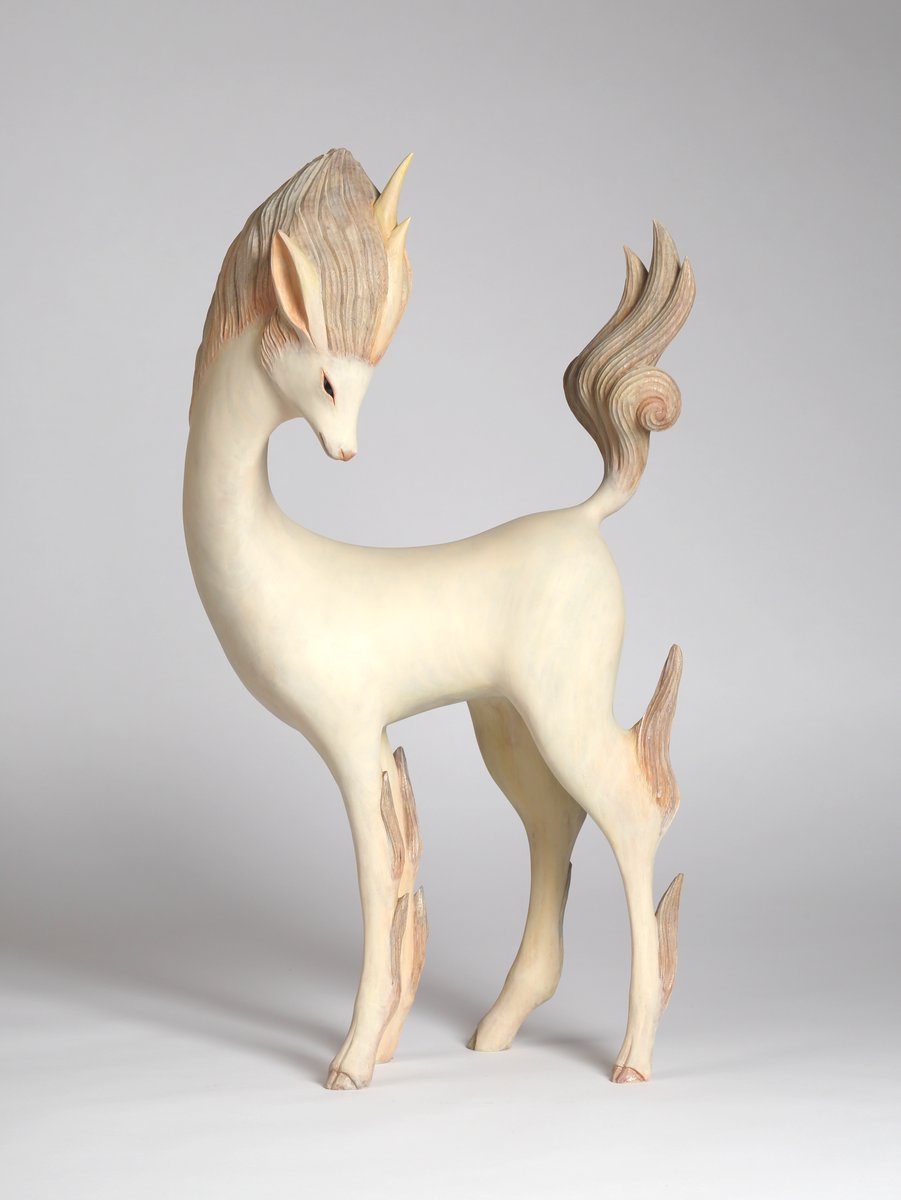 《麒麟》2017年

【展示予定】ようこそ！いきものたちの世界へ
Welcome to the World of Living Beings!
会期 2025.12.13(土) - 2026.03.15(日)
北海道立帯広美術館
artmuseum.pref.hokkaido.lg.jp/obj/exhibition…