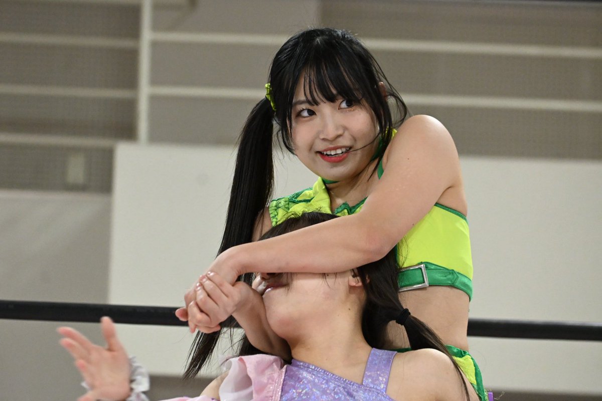 【H仁亀】未使用品　AMNJX ファイトショーツ Lサイズ　鈴木博昭戦 第1試合 鈴木志乃(変形極楽固め)小夏れん #tjpw #アプガプロレス