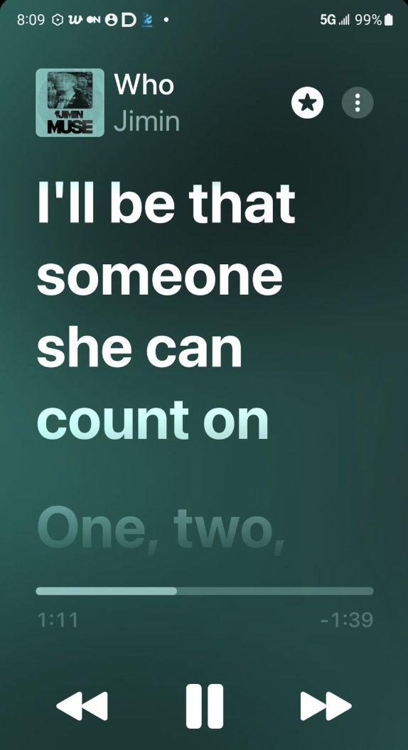 TeaRoseJ's tweet image. WHO&quot; 현재 1,433,228 Shazam!!  

샤잠🌀+애플🍎스트리밍과 함께 사용해 주세요                                        
STREAM AND SHAZAM FOR JIMIN      

WITH JIMIN TILL THE END    
JIMIN JIMIN

TI&apos;ll be that someone she can count on🎶

#Jimin_Who 
#Jimin_MUSE 
#JiminShazam_LetsGo