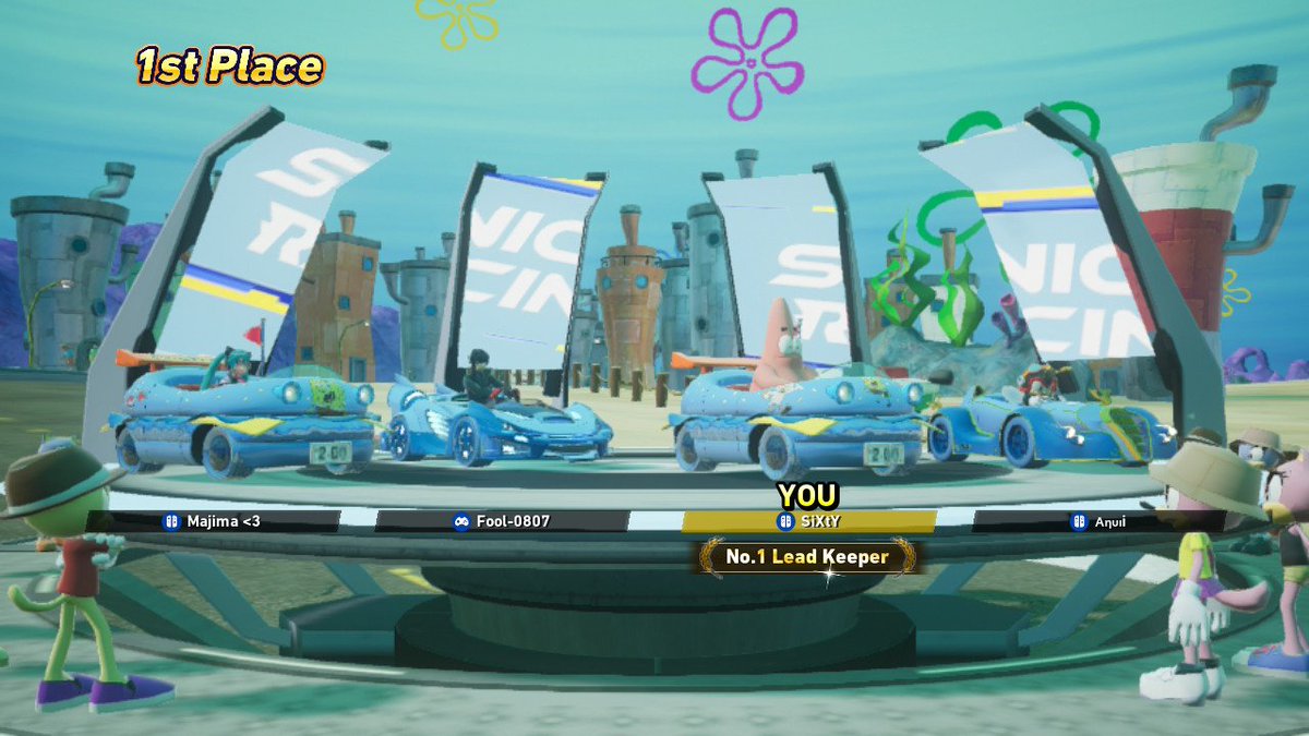 SiXtY_TTV's tweet image. Win streak tonighttt #NintendoSwitch2 #SonicRacingCrossWorlds