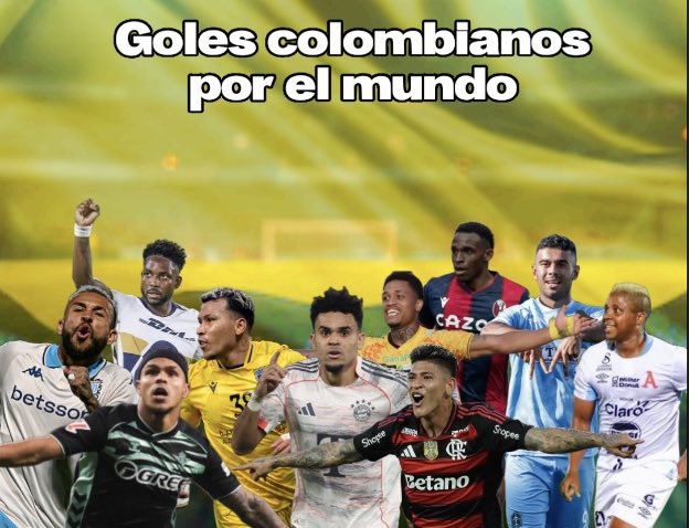 Futbolistas Colombianos en el exterior 🇨🇴 tweet media