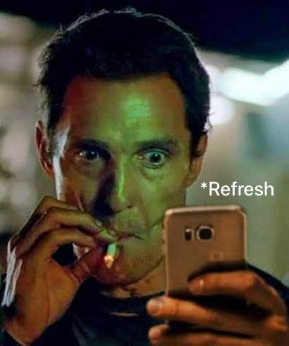 Payout के नोटिफिकेशन के लिए नोटिफिकेशन को रिफ्रेश करता हुआ एक मेहनती X क्रिएटर।

😂