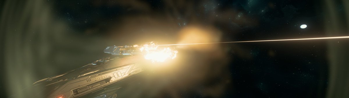 Perseus Medusa's cannon flare from both turrets YEESH 📸 #cig #StarCitizen