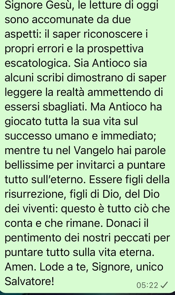 pregarelaparola's tweet image. #pregare la Parola di oggi: sapersi pentire per la vita eterna 🧡
#VangeloDiOggi #vangelodelgiorno