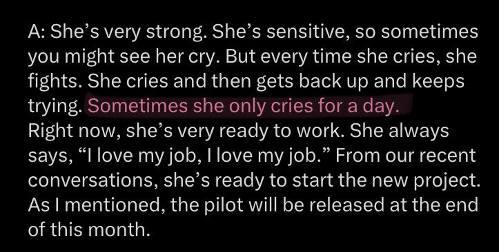 lee212_fy's tweet photo. Does it make a difference whether she cries for 5min or a day????? #SAVEYOKO 

“I love my job, I love my job” All I hear is “keep your head above the water, don’t drown, it’s almost over, survival mode”

NINESTAR NO ENGAGEMENT
#StandAgainstNinestar
#YokoApasra
#โยโกะอาภัสรา https://t.co/Jrk4NrxqF9