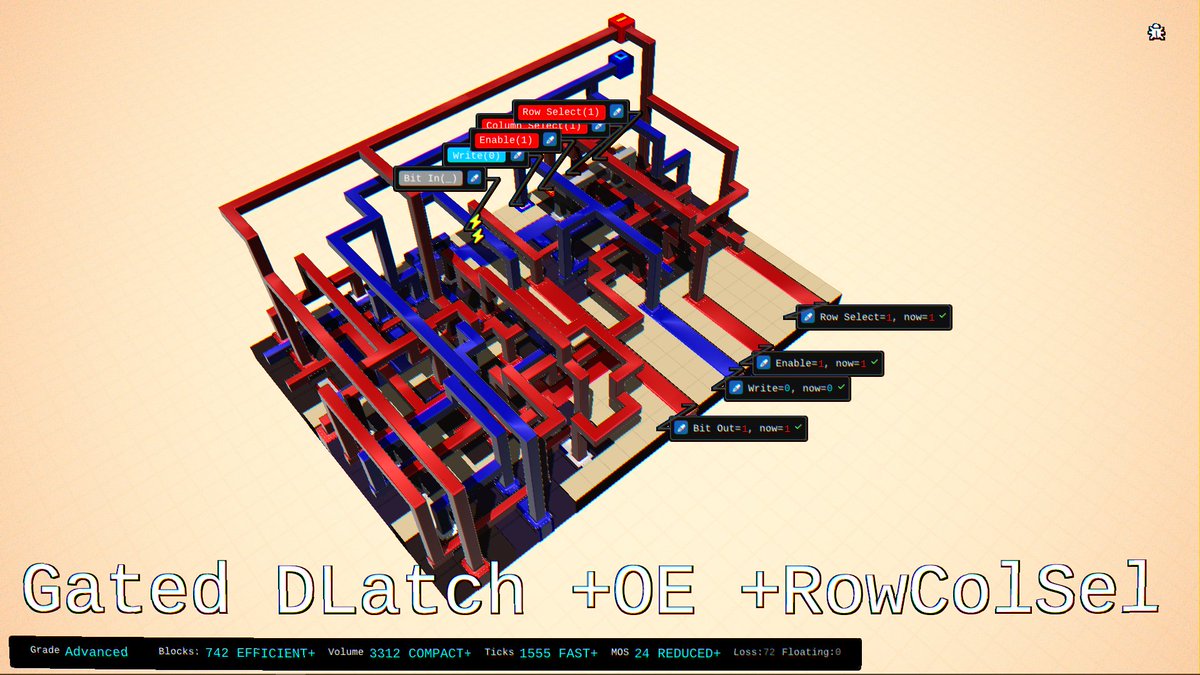 hardchipgame's tweet photo. ⏳ Foundry Gauntlet Rev1 – Week 2 ends in 13h!

Lock in your design before the leaderboard freezes. Good luck, make those transistors go brr! ⚡️

And because each week builds on the previous one, here are some fine designs to inspire you! #engineering #cpudesign #gamedev https://t.co/0VhiJO31OC