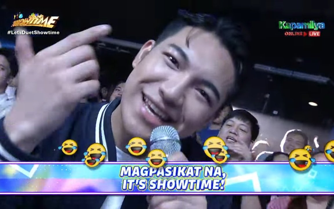 Grabe ang taas ng energy mo, D! Ang pogiiii <a href="/Espanto2001/">Darren</a>💚

#DARREN 
#LetsDuetShowtime